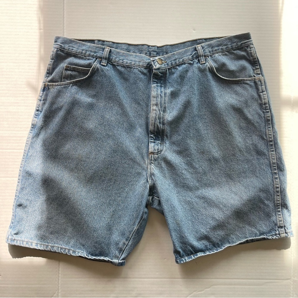 Vintage Men's Wrangler Denim Shorts Size 44  Blue